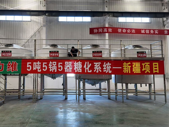 南木林精酿啤酒设备厂—5吨精酿啤酒设备—新疆项目